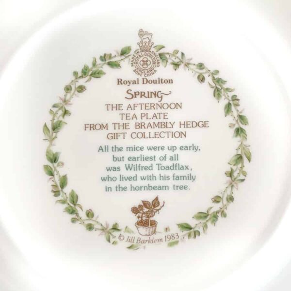 Brambly Hedge Spring Trio  By Royal Doulton