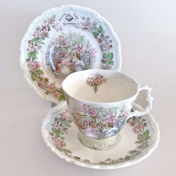 Brambly Hedge Summer Trio  By Royal Doulton