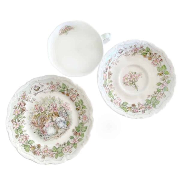 Brambly Hedge Summer Trio  By Royal Doulton