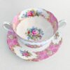 Royal Albert Lady Carlyle Soup Coupe and Saucer