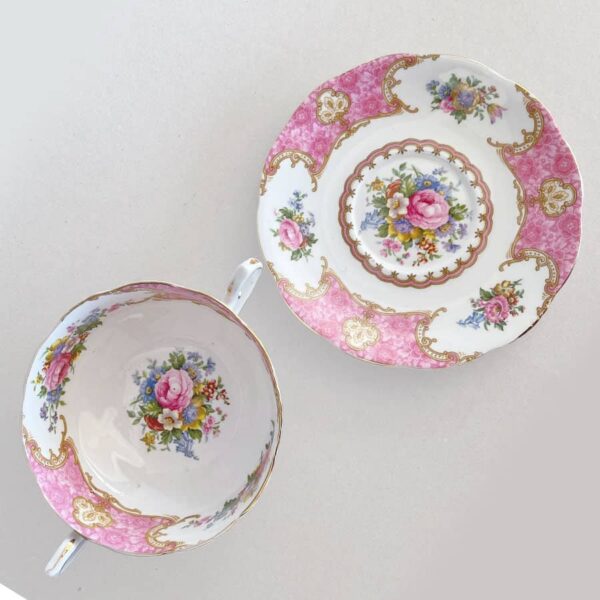 Royal Albert Lady Carlyle Soup Coupe and Saucer
