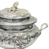 German Silver Soup Toureen With Acorn Finial