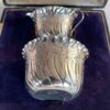 Hallmarked  Silver Boxed Cream Sugar Set  Sheffield 1894