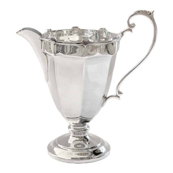 Hallmarked  Silver Boxed Cream Sugar Set  Birmingham  1926