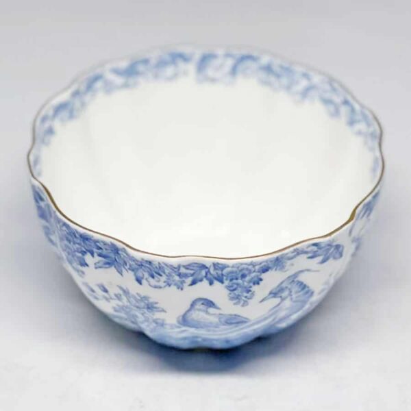 Royal Crown Derby Blue Aves Sugar Bowl