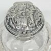 Silver  Cut Glass Perfume Bottle London 1917 William Comyns