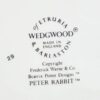 Wedgwood Peter Rabbit Christening Plate