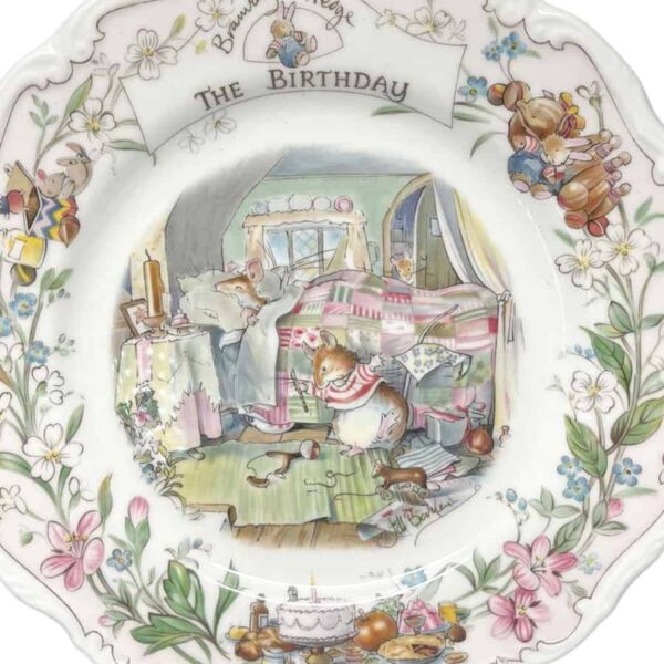 Brambly Hedge Royal Doulton The Birthday Plate
