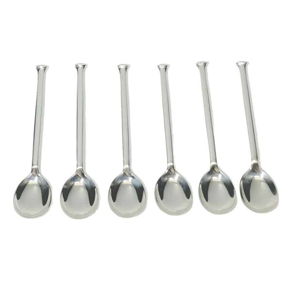 Hallmarked Silver Coffee Spoons Sheffield 1912