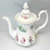 Royal Albert Flower Of The Month Coffee Pot