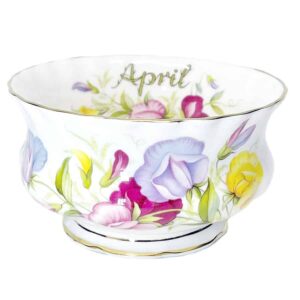 Royal-albert-flower-of-the-month-April-tea-sugar-bowl Royal Albert Flower Of The Month April Tea Sugar Bowl