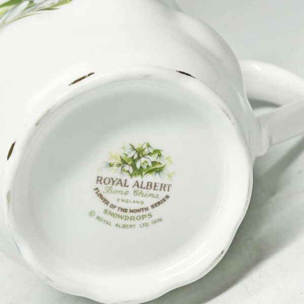 Royal Albert Flower of The Month Mug January