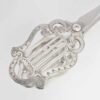 Silver-asparagus-tongs-crested-1 Georgian Silver Asparagus Tongs Crested