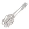 Silver-asparagus-tongs-crested Georgian Silver Asparagus Tongs Crested