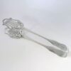 Silver-asparagus-tongs-crested-4 Georgian Silver Asparagus Tongs Crested