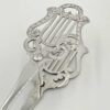 Silver-asparagus-tongs-crested-5 Georgian Silver Asparagus Tongs Crested