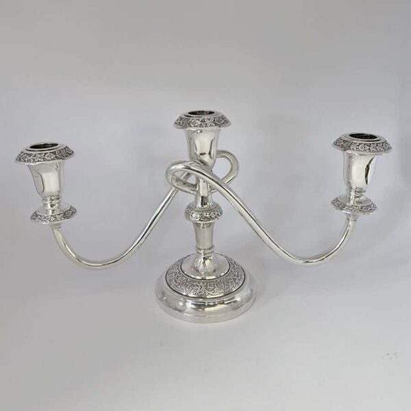 Three-Arm-Silver-Candlestick-1 Three Arm Silver Candlestick