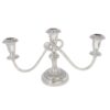 Three-Arm-Silver-Candlestick Three Arm Silver Candlestick