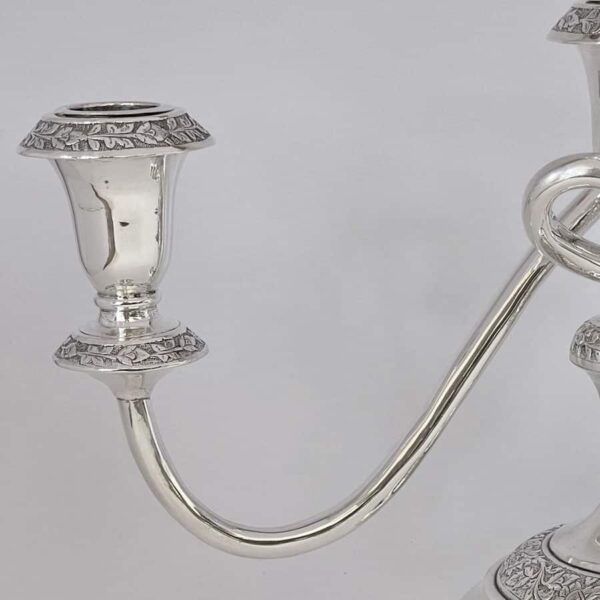 Three-Arm-Silver-Candlestick-5 Three Arm Silver Candlestick