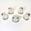 Art Deco Five Piece Hallmarked Silver Condiment Set Birmingham 1934
