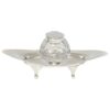 Hallmarked Silver Inkwell Birmingham 1901