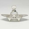 Hallmarked Silver Inkwell Birmingham 1901