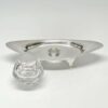 Hallmarked Silver Inkwell Birmingham 1901
