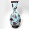 Loetz Fuchsia Cameo Glass Vase Signed Velez C1900