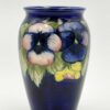 Moorcroft Pansy Design Vase 1923