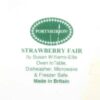 Portmeirion Strawberry Fair  Entree Plate Elsanta Strawberry