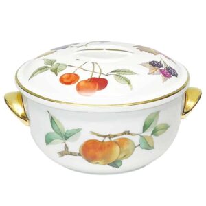 Royal-Worcester-Evesham-bowl-and-cover Royal Worcester Evesham Bowl and Cover