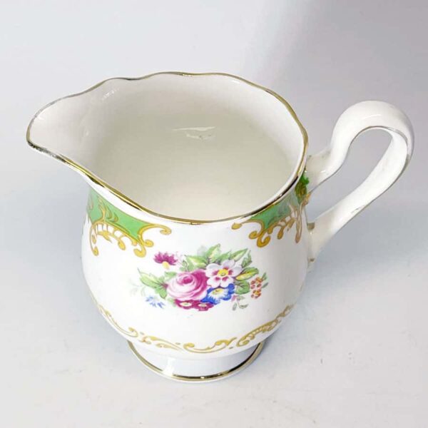 Royal Albert Albany Green Coffee Milk Jug