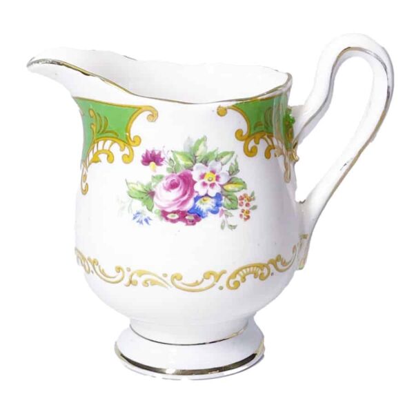 Royal Albert Albany Green Coffee Milk Jug