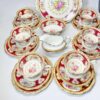 Royal Albert Lady Hamilton Pattern Tea Set