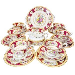 Royal-albert-lady-Hamilton-tea-set Royal Albert Lady Hamilton Pattern Tea Set