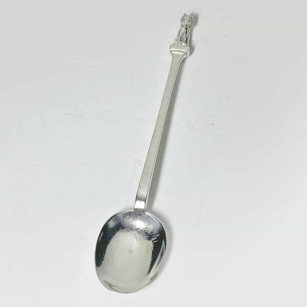 Silver-hallmarked-fox-finial-spoon-Birmingham-1932-1 Silver Hallmarked Fox Finial Spoon Birmingham 1932