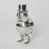Portugeuse Silver Novelty Chicken Pepperrette C1897