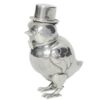Portugeuse Silver Novelty Chicken Pepperrette C1897