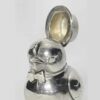 Portugeuse Silver Novelty Chicken Pepperrette C1897
