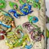 Antique-Chinese-cloisonné-enamel-smokers-companion-set-5 Antique Chinese Cloisonné Enamel Smokers Companion Set