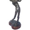 Bronze-golfer-signed-oke-figurine-2 Bronze Golfer Signed Oke Figurine