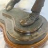 Bronze-golfer-signed-oke-figurine-3 Bronze Golfer Signed Oke Figurine