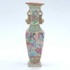 Chinese Export  Famille Rose  Four Panel Vase C1875