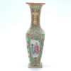 Chinese Export  Famille Rose  Four Panel Vase C1875