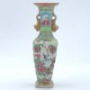 Chinese Export  Famille Rose  Four Panel Vase C1875