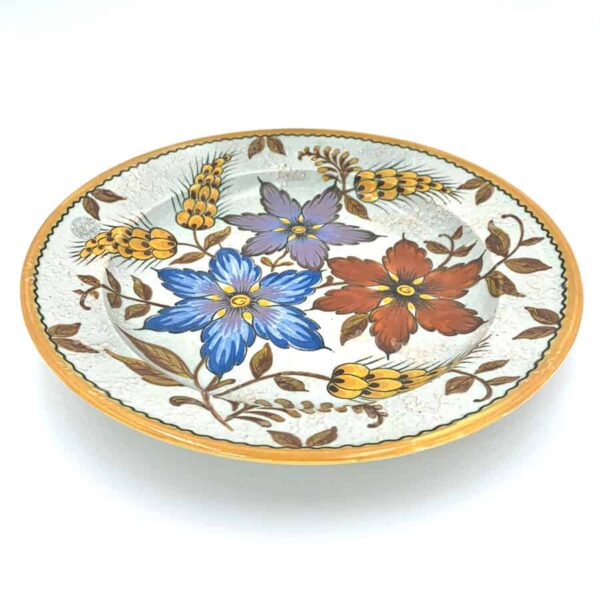 Gouda Holland Floral Hand Painted Bowl