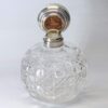 Hallmarked Silver And Glass Perfume Bottle Chester 1904