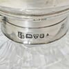 Hallmarked Silver And Glass Perfume Bottle Chester 1904