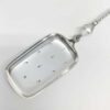 Rare 1904 Simon Groth Denmark Silver Slotted Serving Spoon
