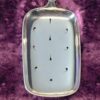 Rare 1904 Simon Groth Denmark Silver Slotted Serving Spoon